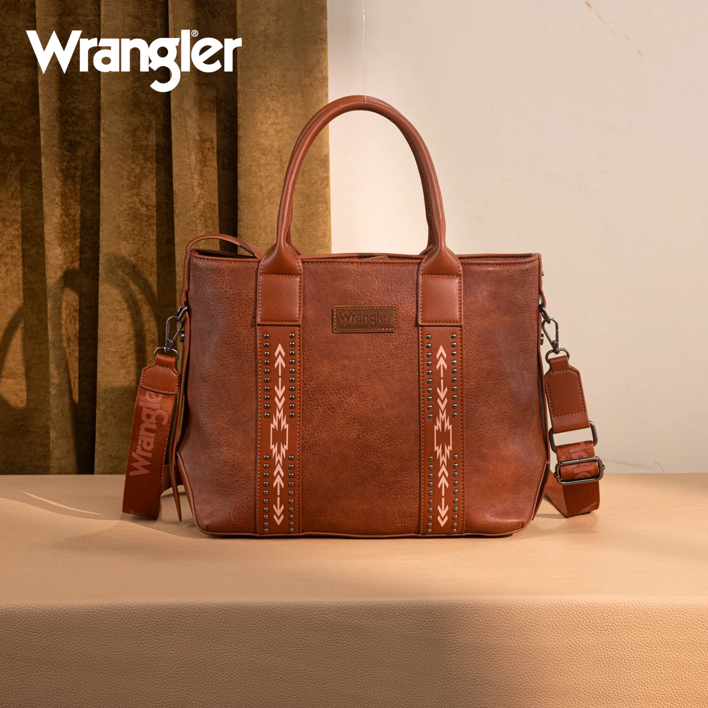 Wrangler Carry- All Aztec Expandable Tote/Crossbody