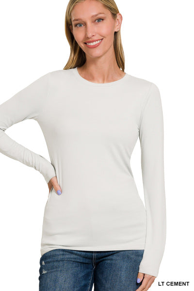 Zenana Microfiber Longsleeves