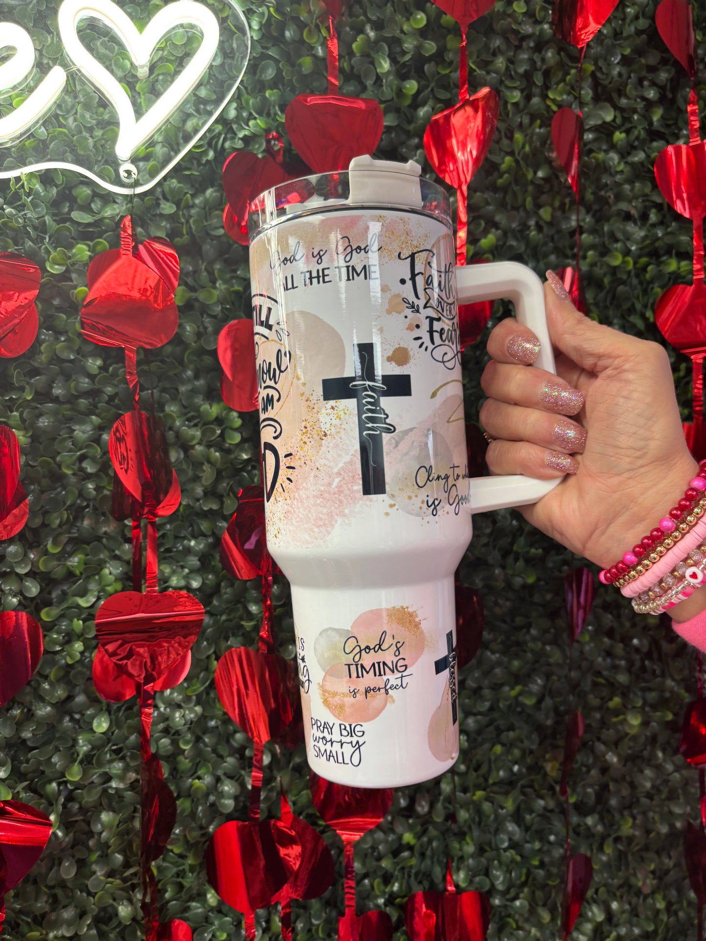 40oz Tumbler Be Still and Know That I Am God
