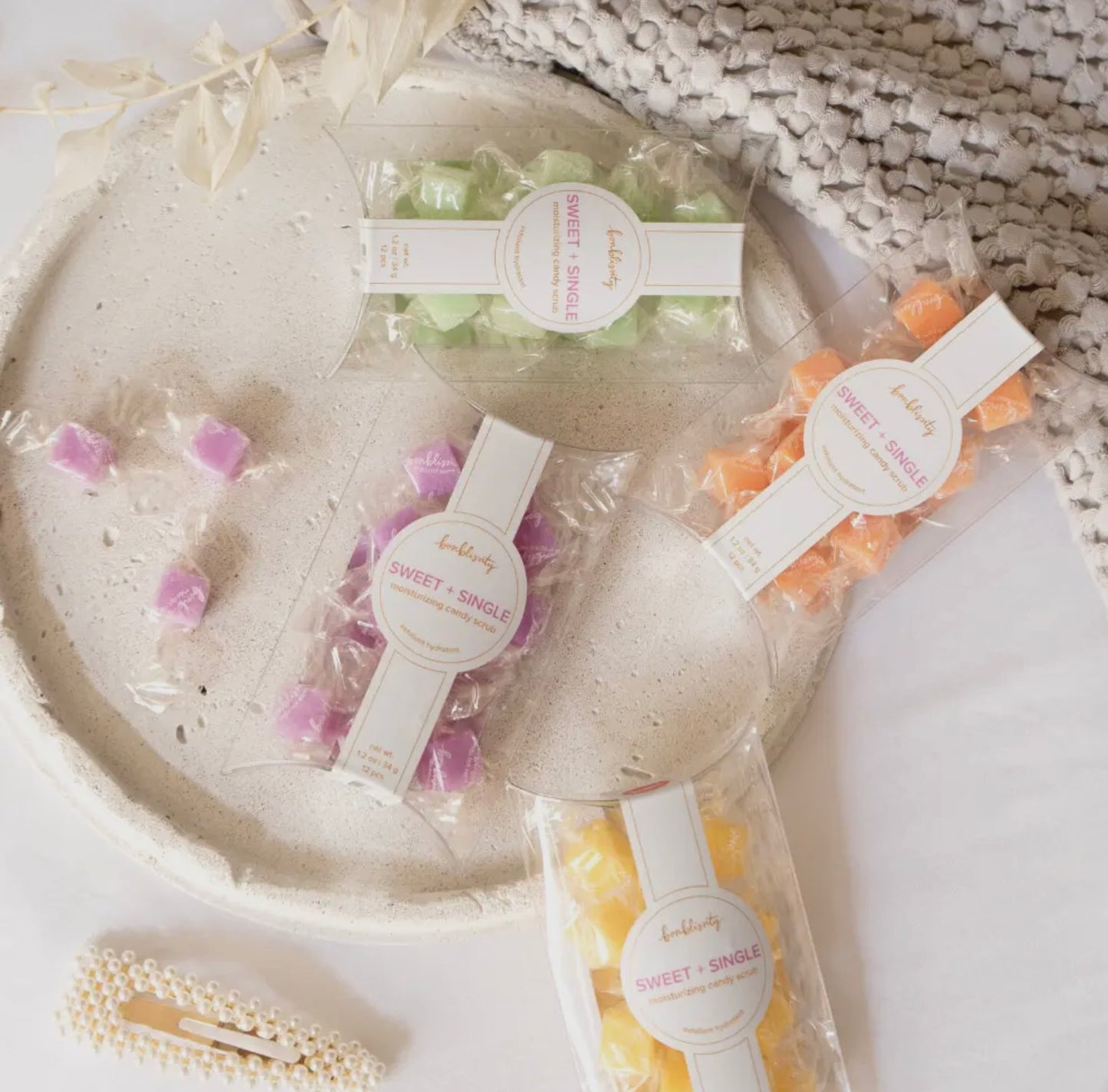 Bonblissity Moisturizing Candy Scrub