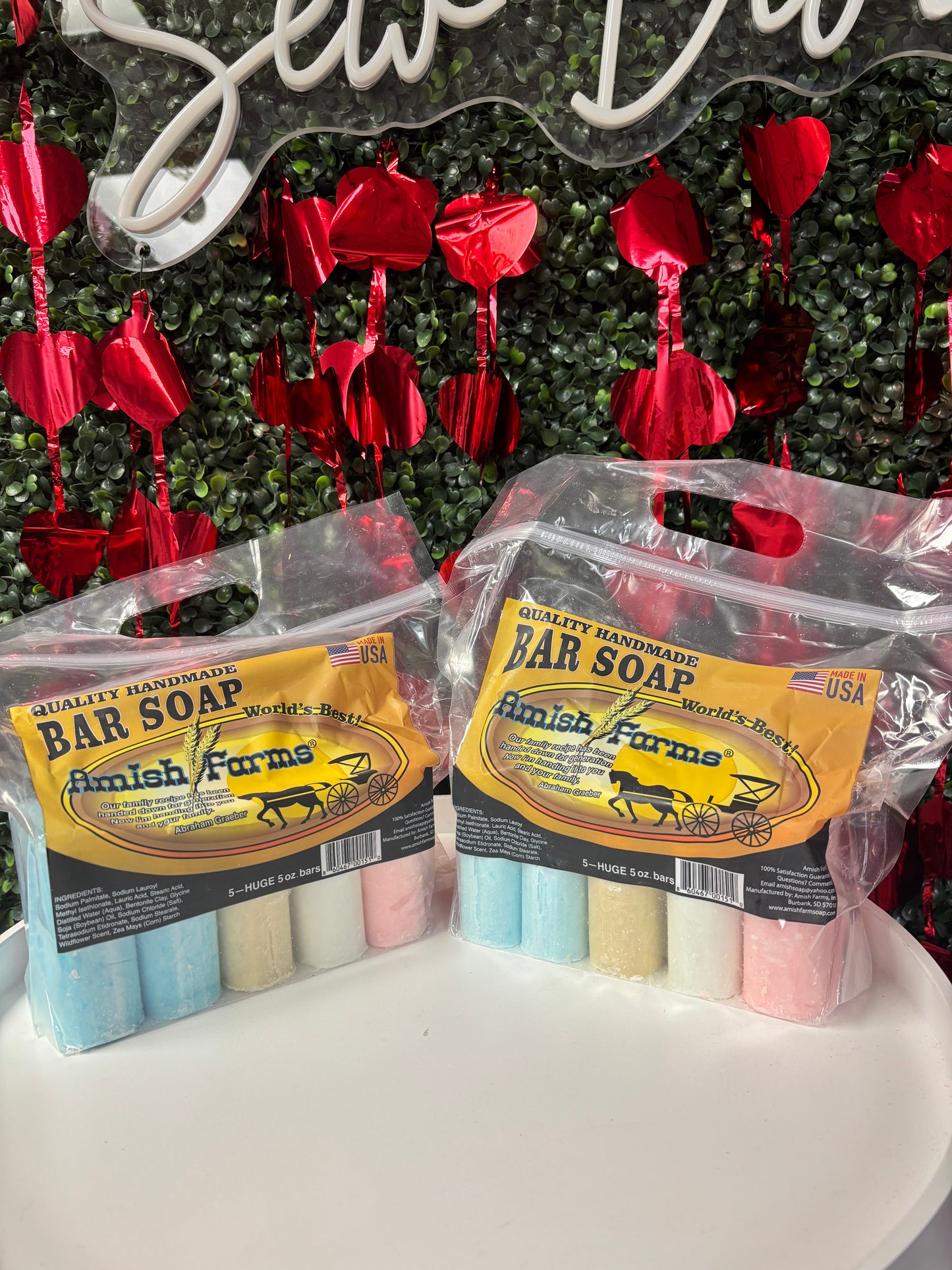 Amish Farm Bag 5 Bar Soap