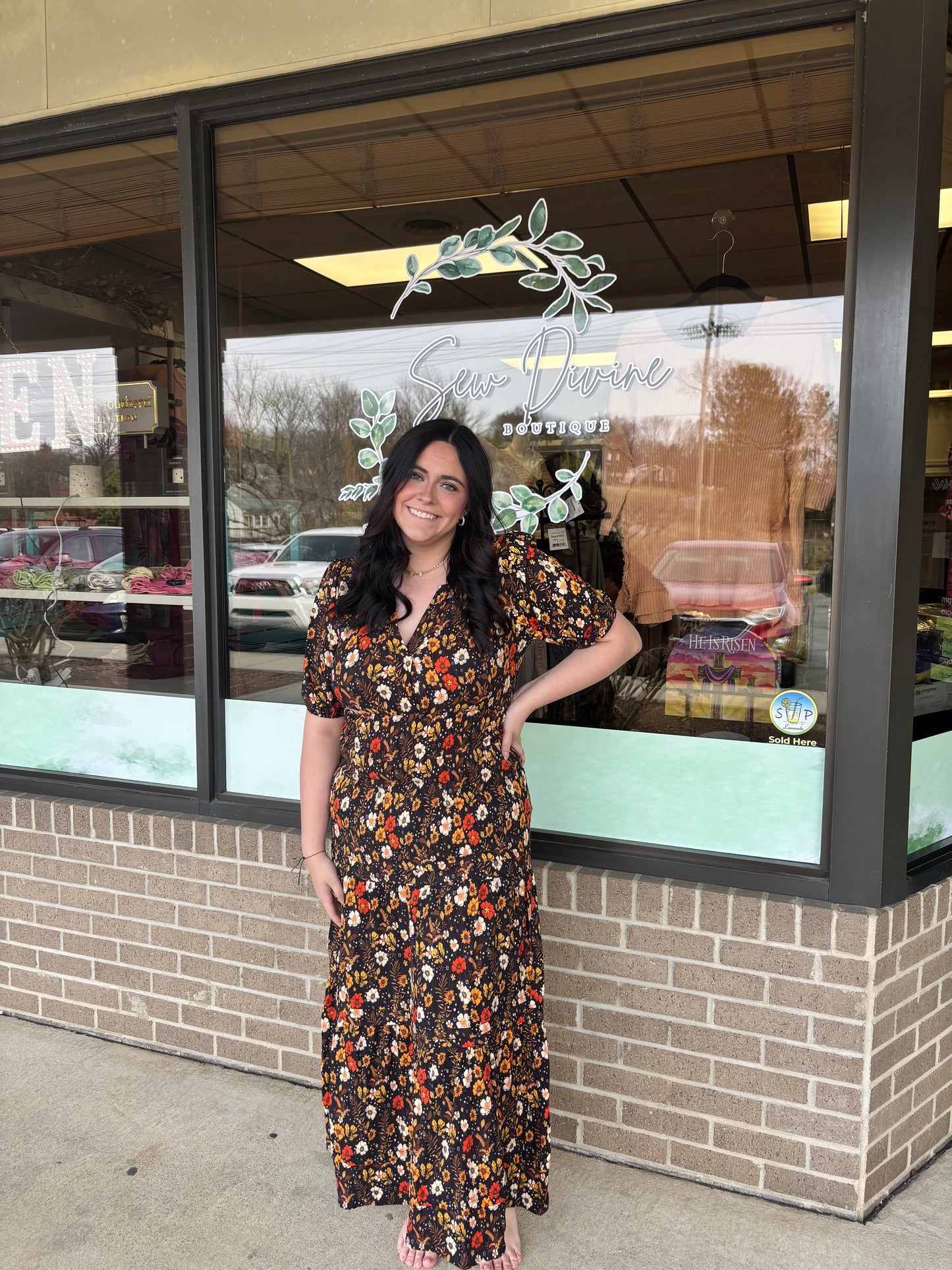 Simply Southerns Maxi VNTG Dress