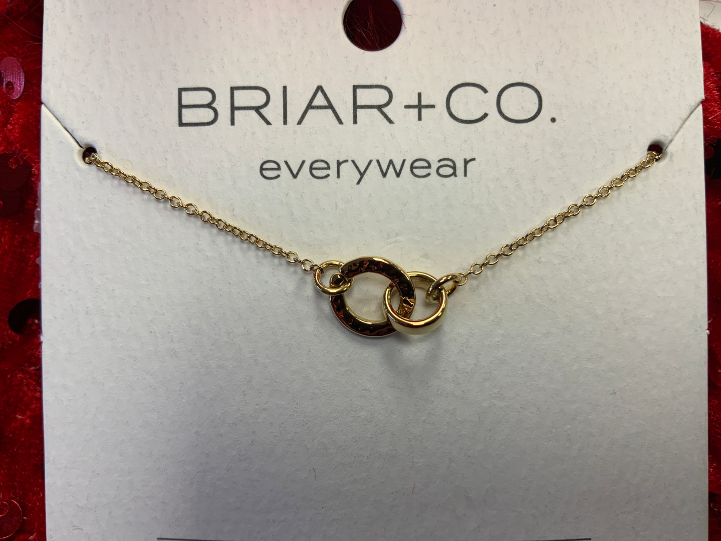 Briar+Co Gold Interlocking Necklace