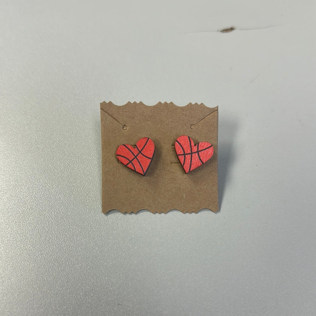 SDB Sport Heart Studs