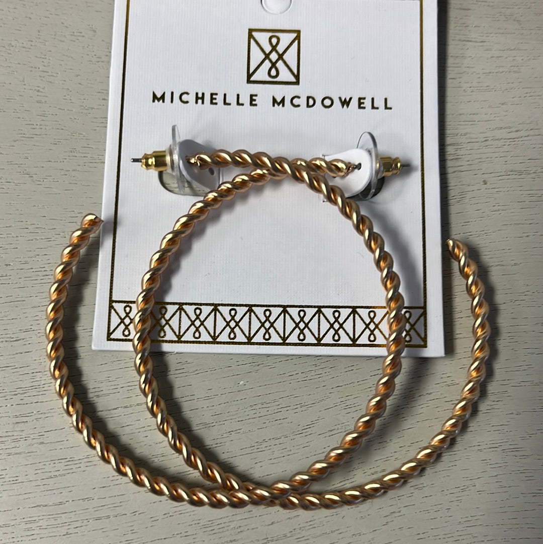 Michelle McDowell Earrings - gold