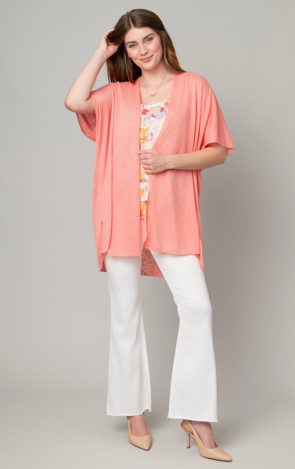 Light Hacci Kimono