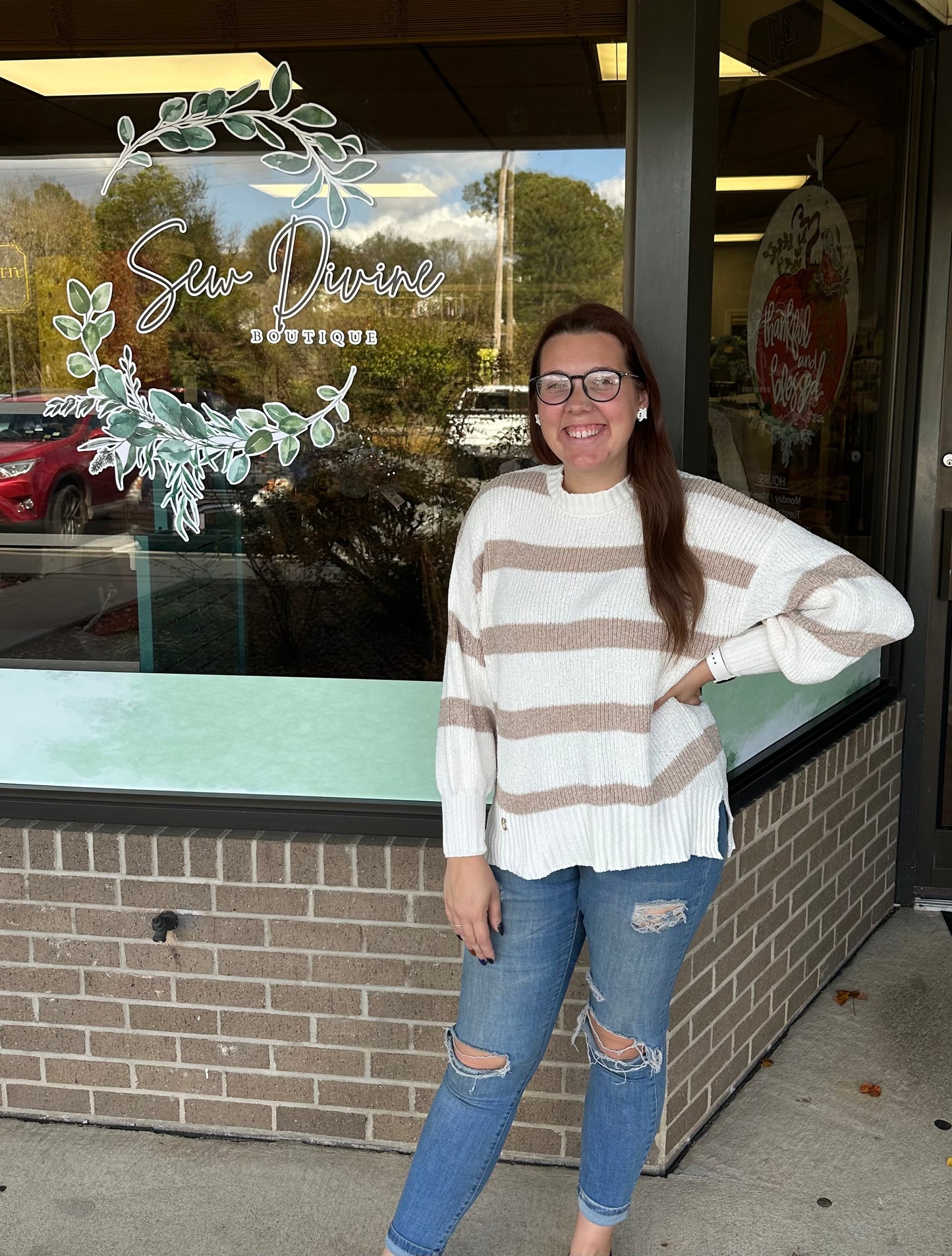 Simply Southern Sweater Sandy Desert