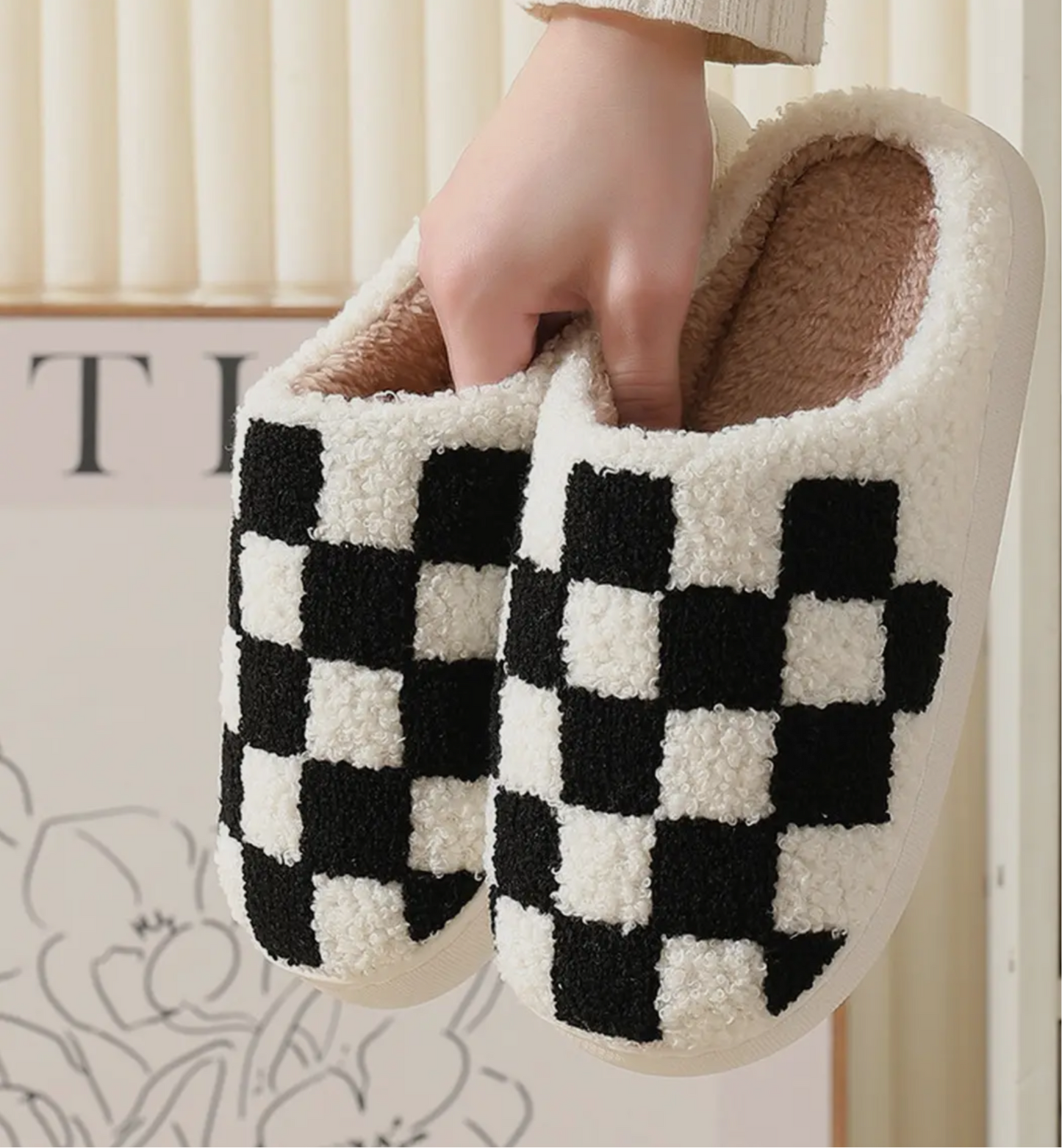 ACCITY Printed Cotton Slippers