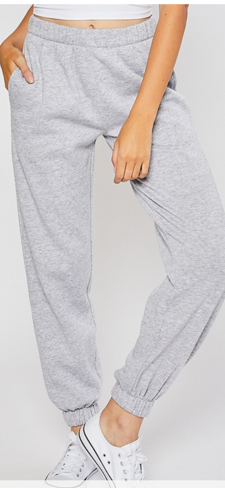 Reflex fleece joggers