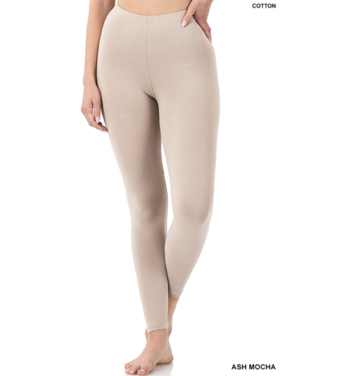Zenana Cotton Leggings