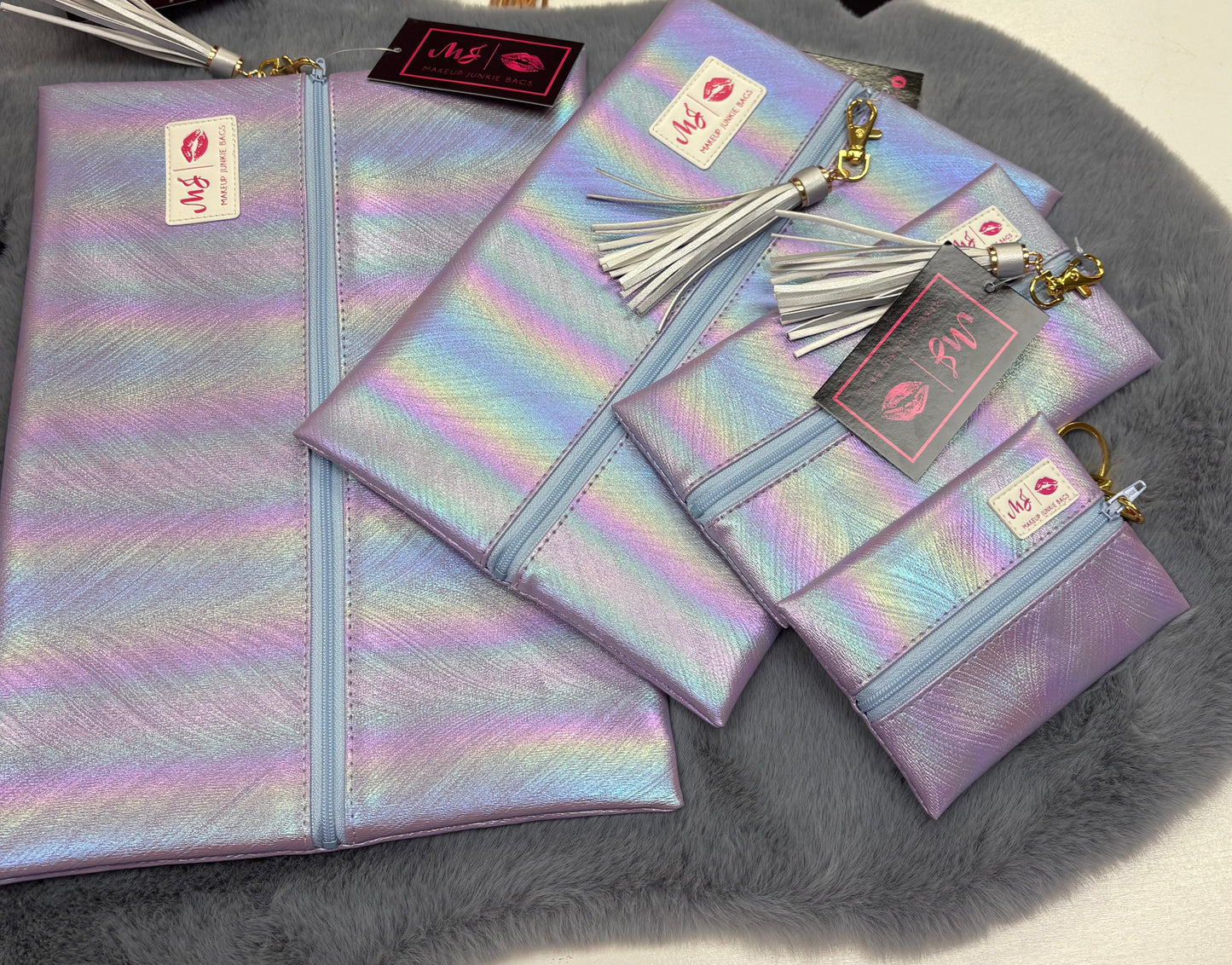 Make-up bag Sparkle Blue