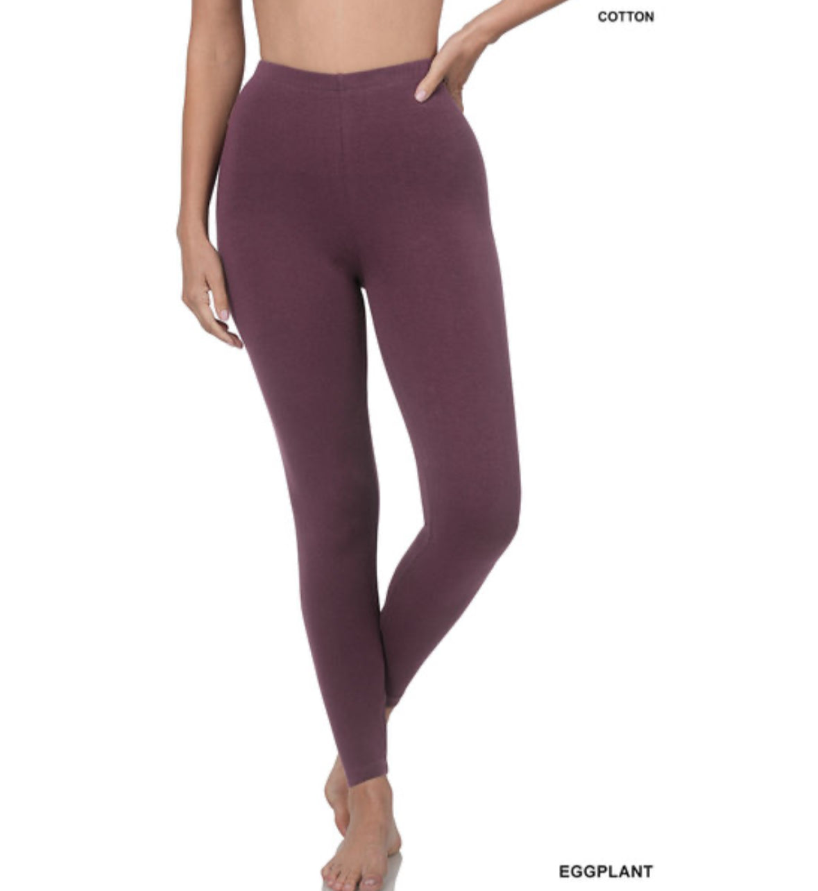 Zenana Cotton Leggings