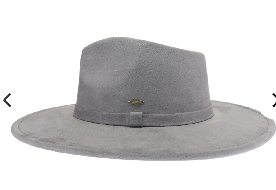 CC Rancher Hat - faux suede