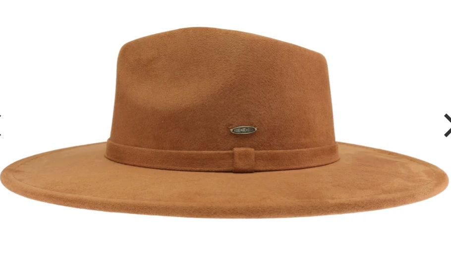 CC Rancher Hat - faux suede
