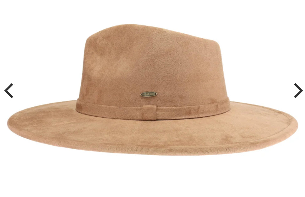 CC Rancher Hat - faux suede