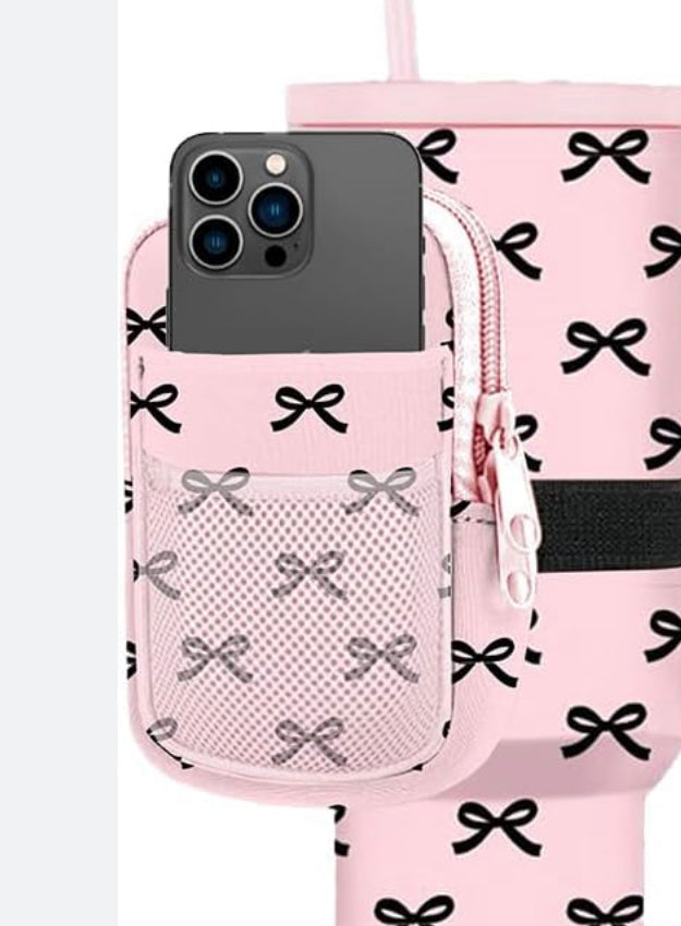 Katydid tumbler pouch