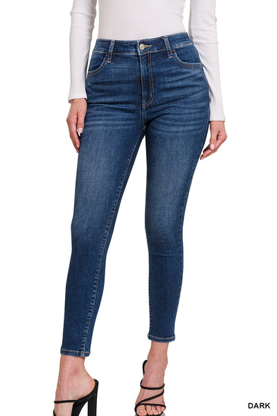 Zenana HIGH WAIST SKINNY JEGGING JEANS