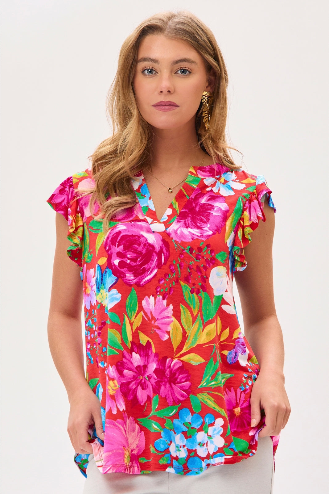 Dear Scarlett Lizzy Flutter Tank