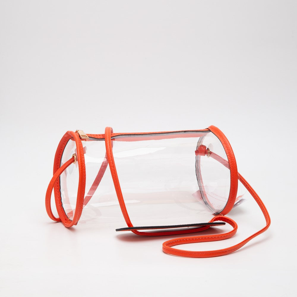 Lola Clarity Barrel Crossbody Bag