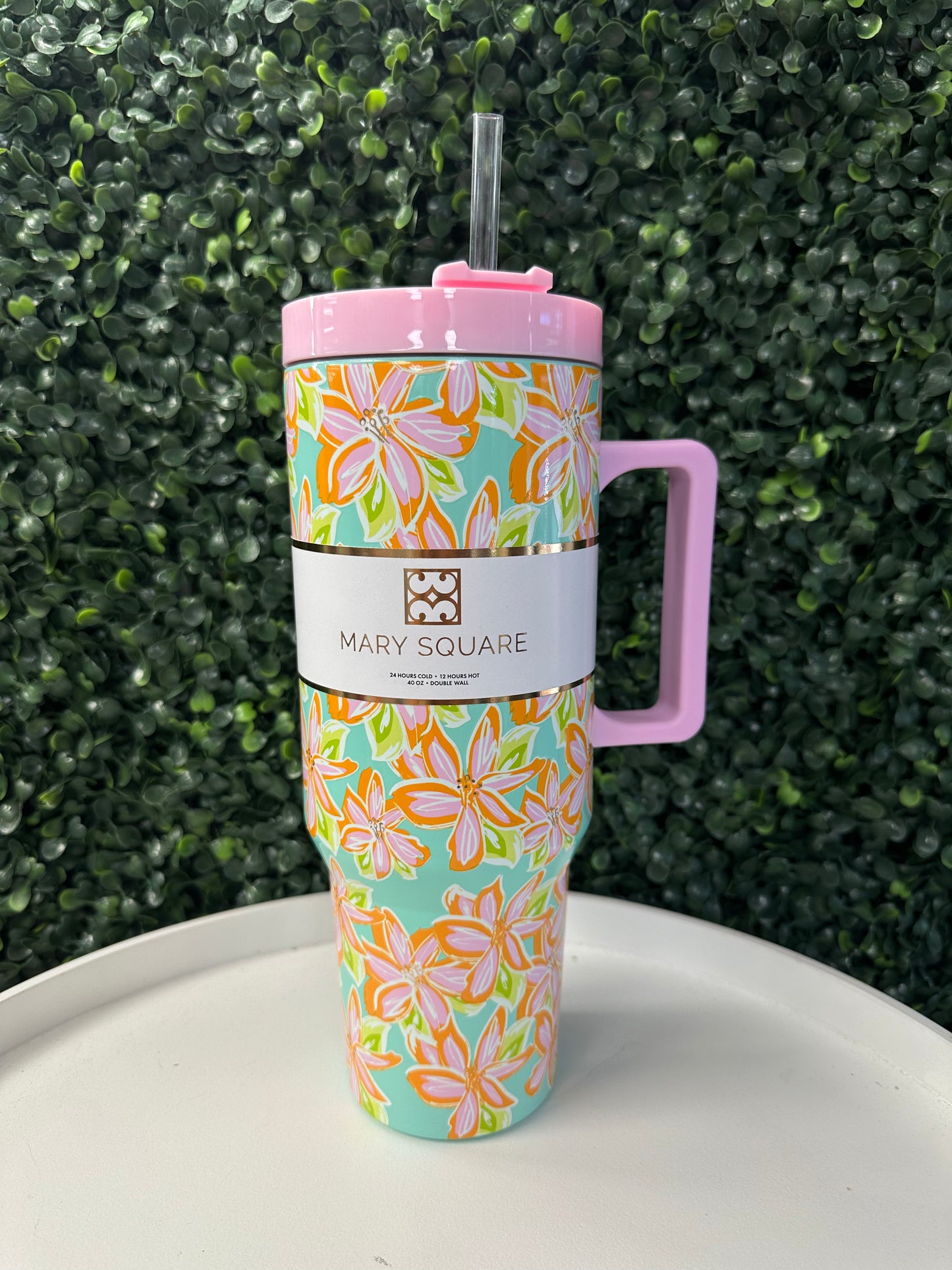 Mary Square Double Wall Tumblers