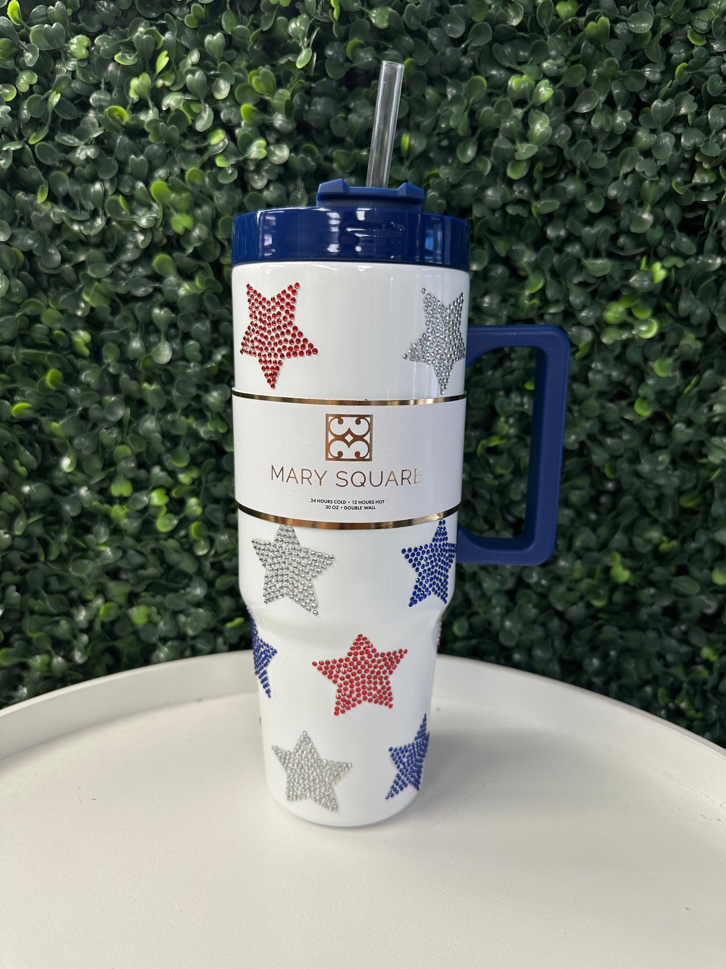 Mary Square Double Wall Tumblers