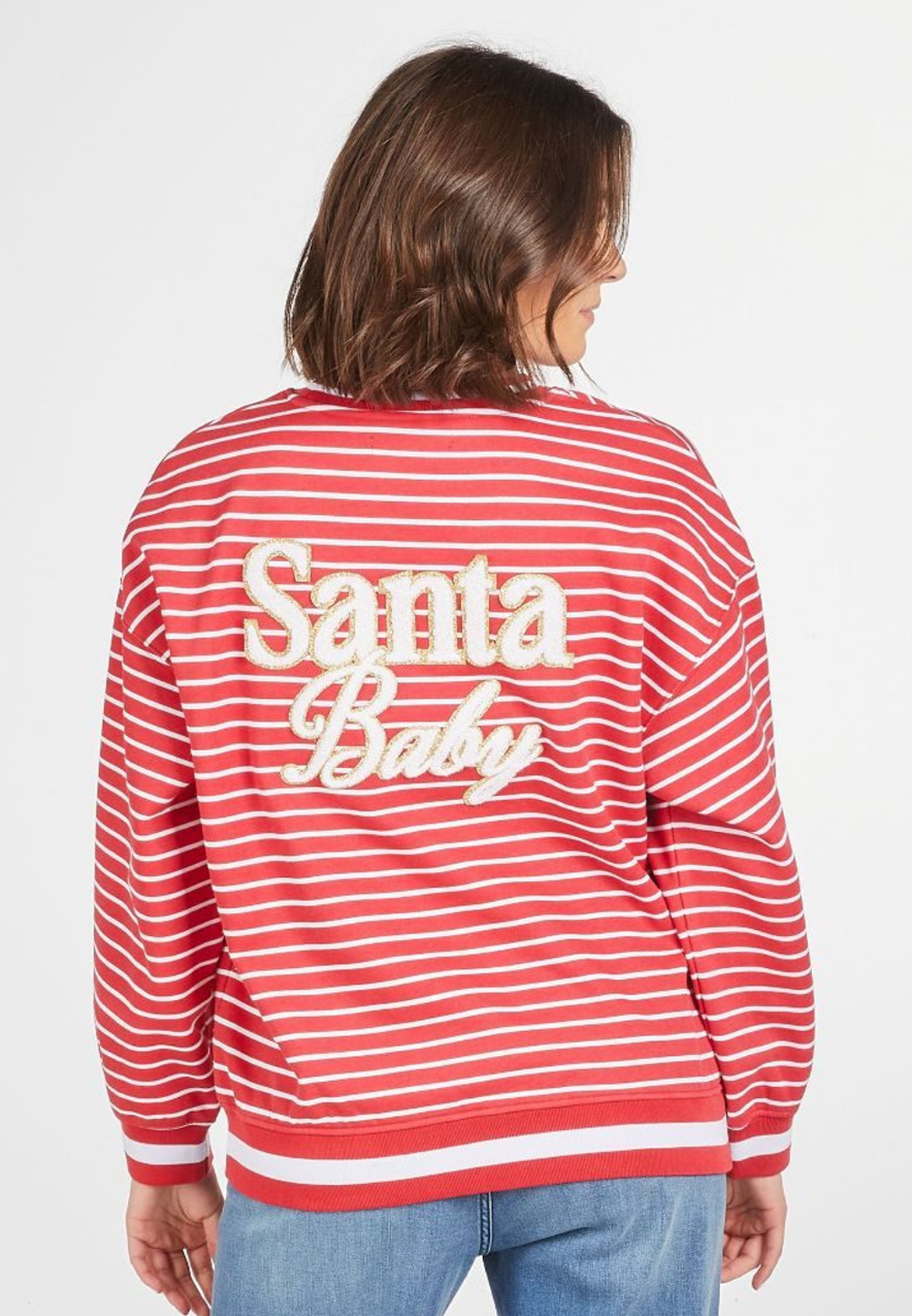 Simply Southern Santa Sweatshirt