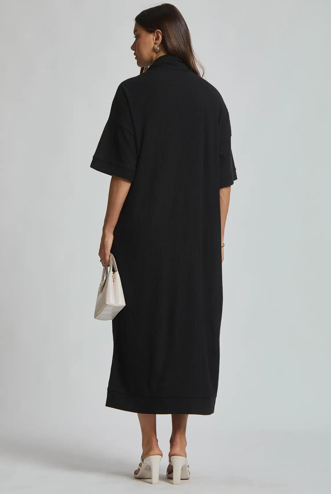 Dear Scarlett Relaxed Fit Ribbed Maxi Dress