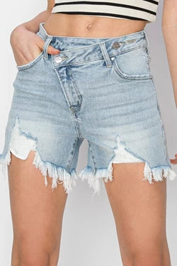 Risen High Rise Crossover Shorts