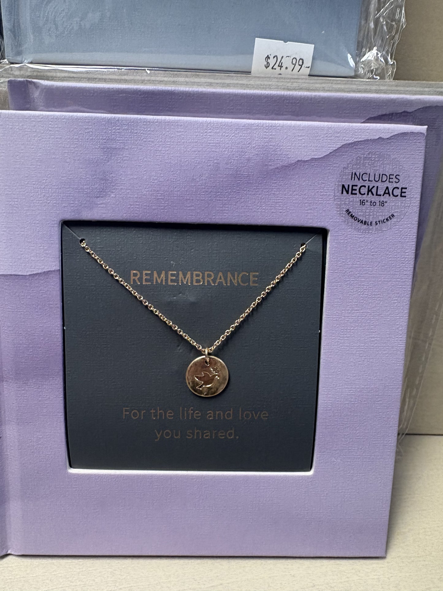 Demdaco Book+Necklace