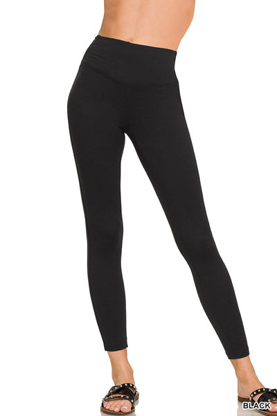 Zenana Brushed Microfiber Leggings