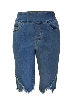 Ethyl Pull On Bermuda Cross Frey Hem