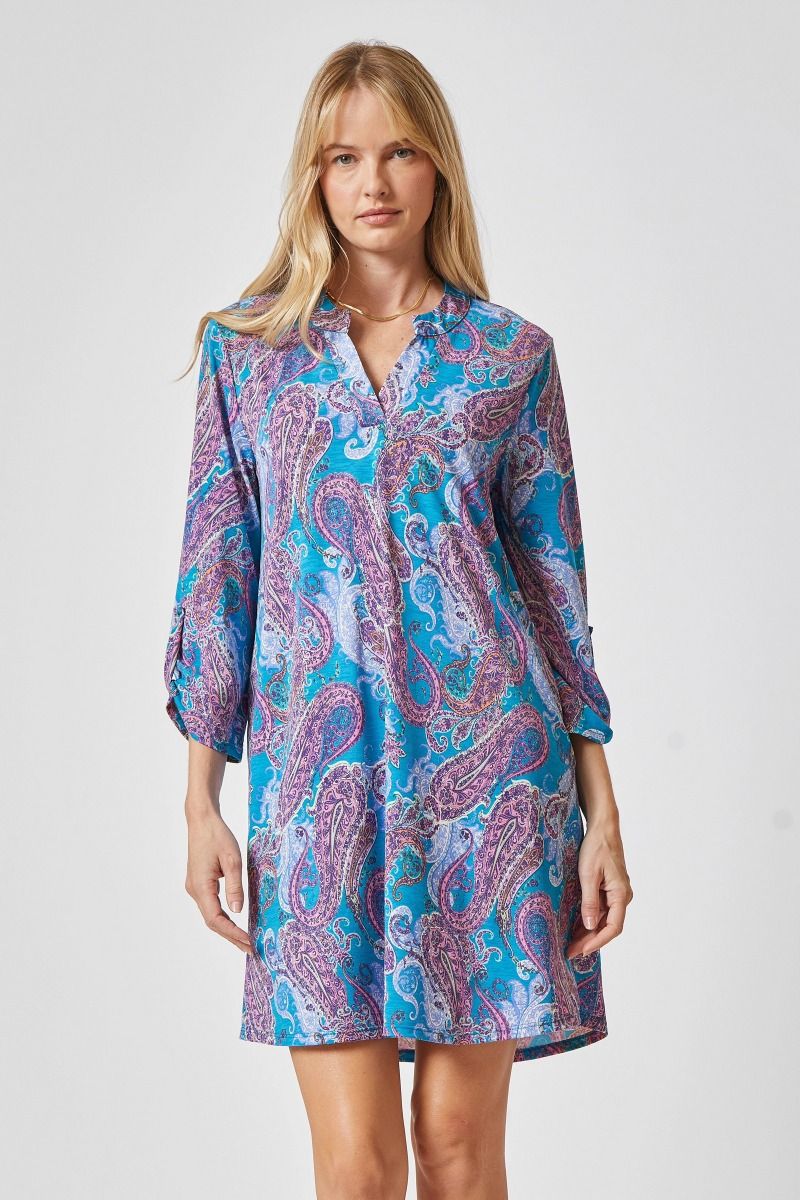 Dear Scarlett Dress Blue