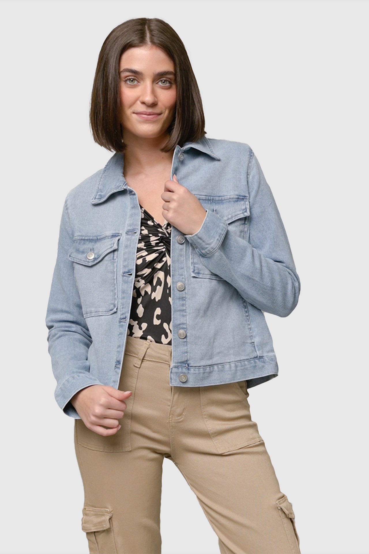 Denim Jacket W/ Patch Pockets