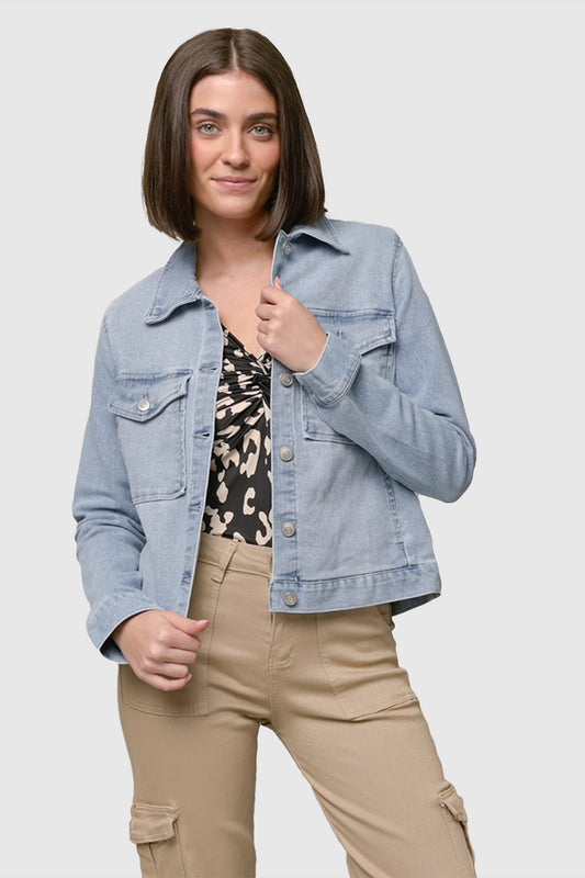 Denim Jacket W/ Patch Pockets