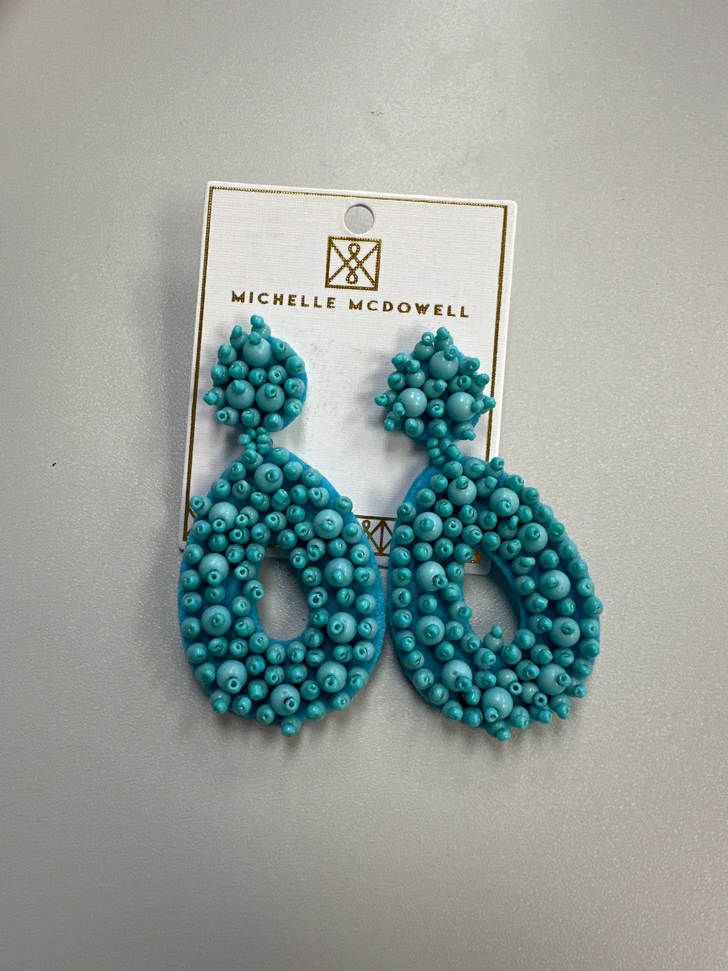 Michelle McDowell Melinda Teal Earrings