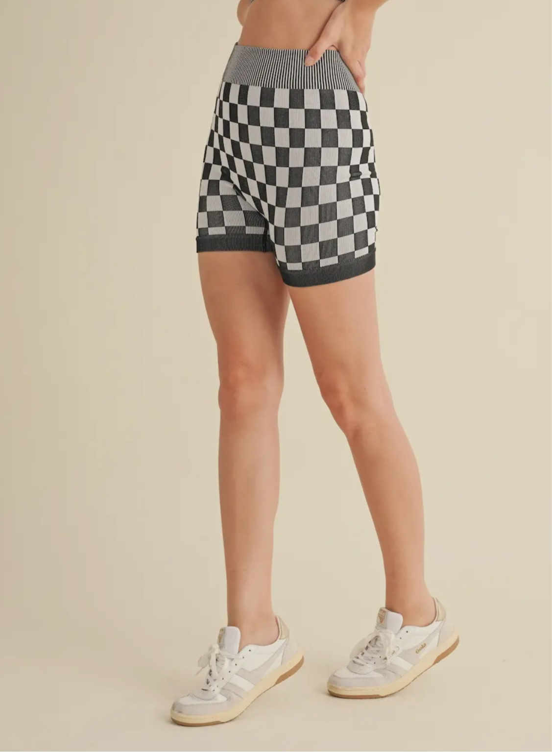 Checkmate Cropped Tops and Shorts