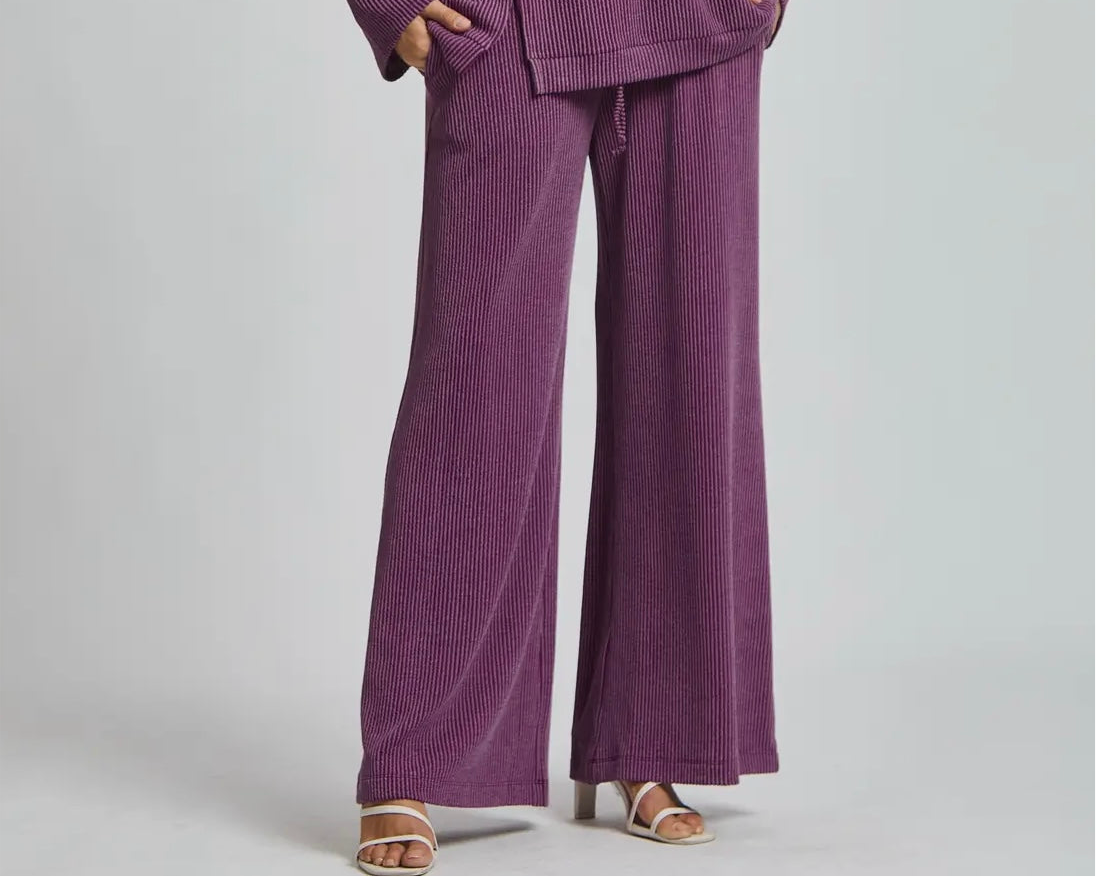 Dear Scarlett Cowl Ribbed Pants