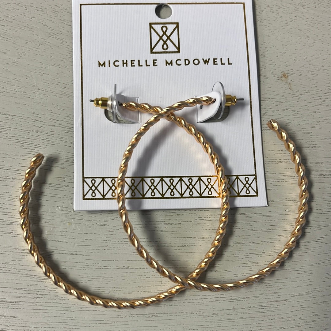Michelle McDowell Earrings - gold