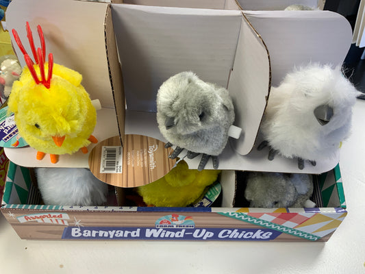 Farm Fresh Barnyard wind up Chicks