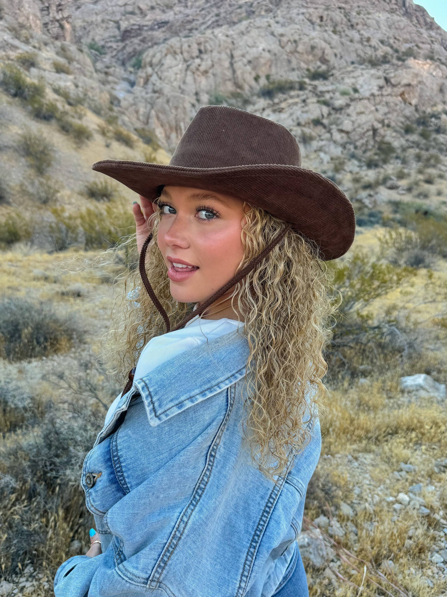 Sundance Corduroy C.C Cowboy Hat VCC0082