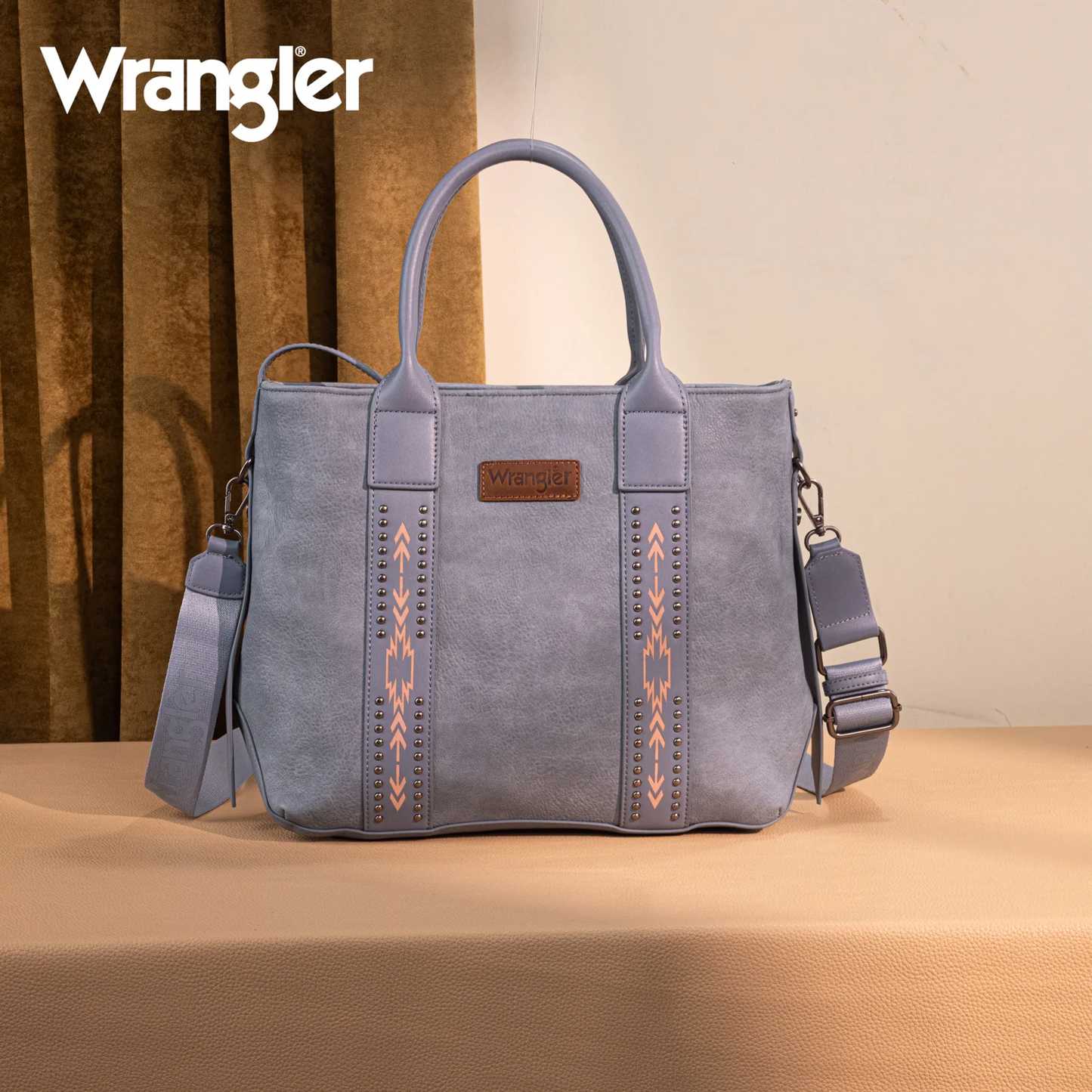 Wrangler Carry- All Aztec Expandable Tote/Crossbody