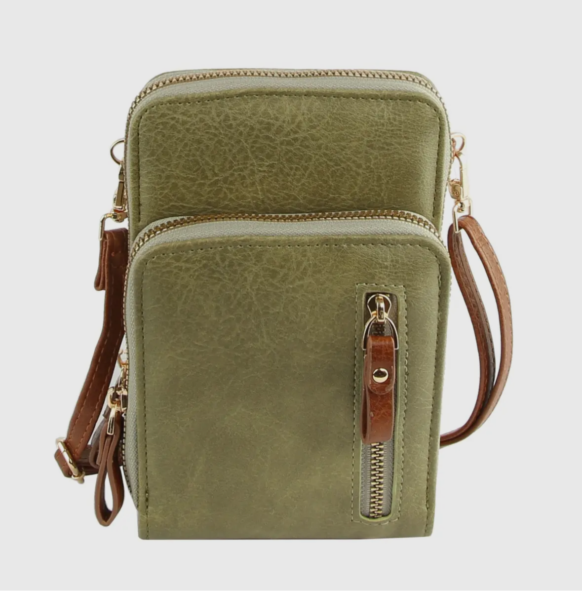 Multi Pocket Cell Phone Crossbody Bag