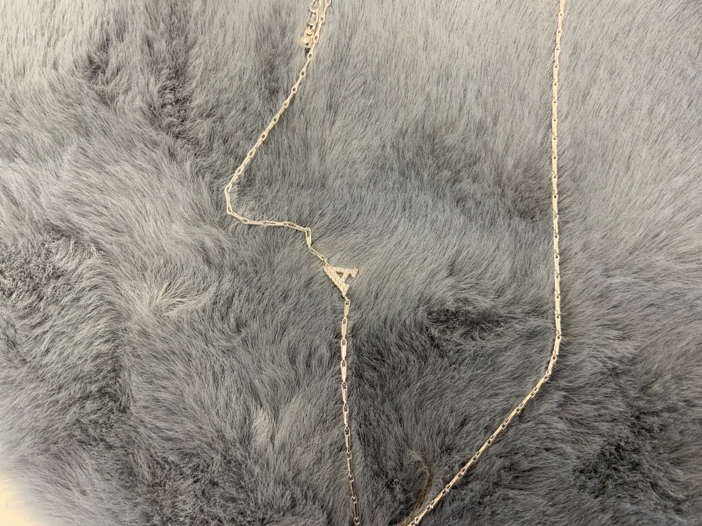 My Girl in LA Initial Necklace
