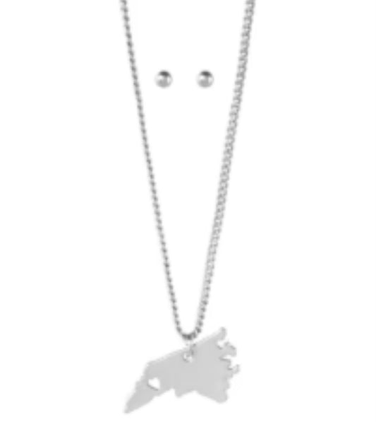 My Girl In LA State Necklace