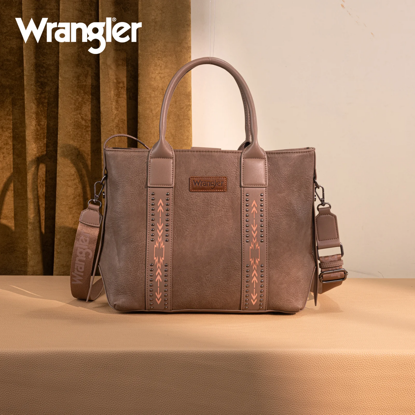 Wrangler Carry- All Aztec Expandable Tote/Crossbody