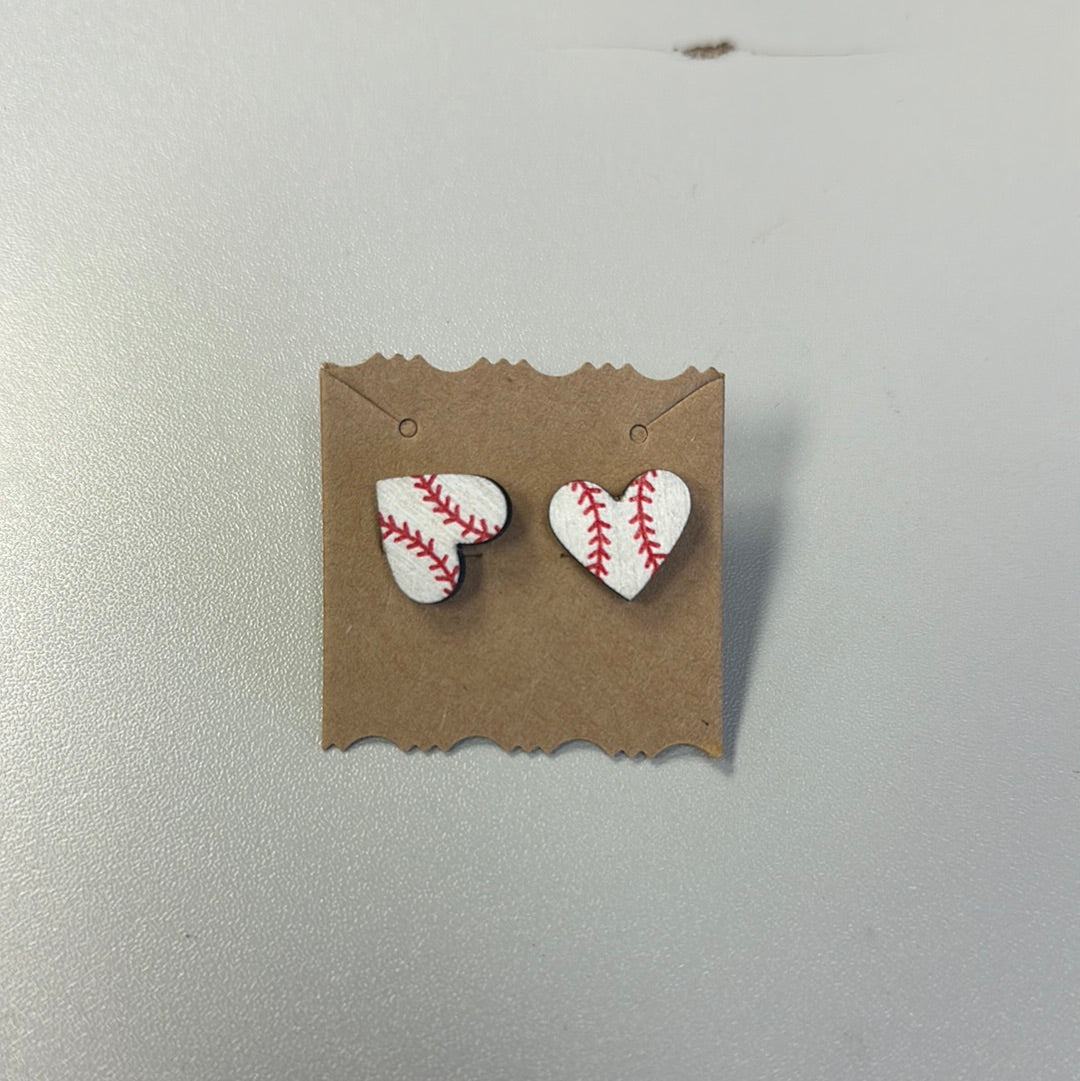 SDB Sport Heart Studs