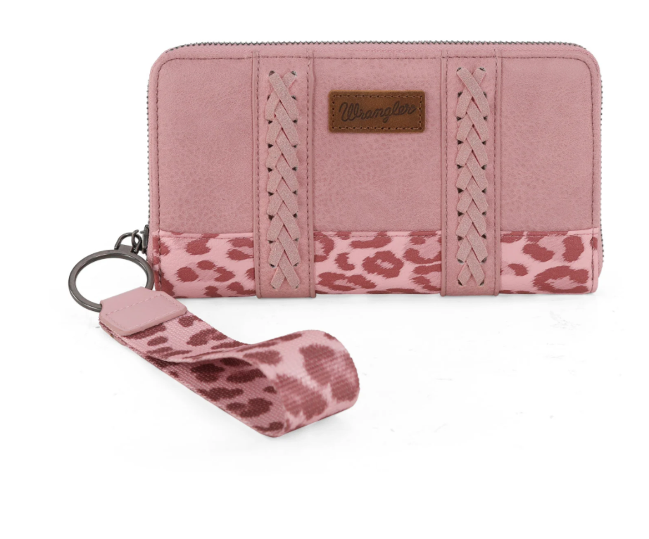 Wrangler Leopard Print Wallet