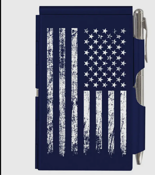 Flip Note pad w/pen