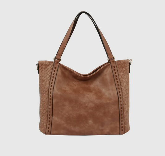 Soft Leather Tote Crossbody Hobo Bag