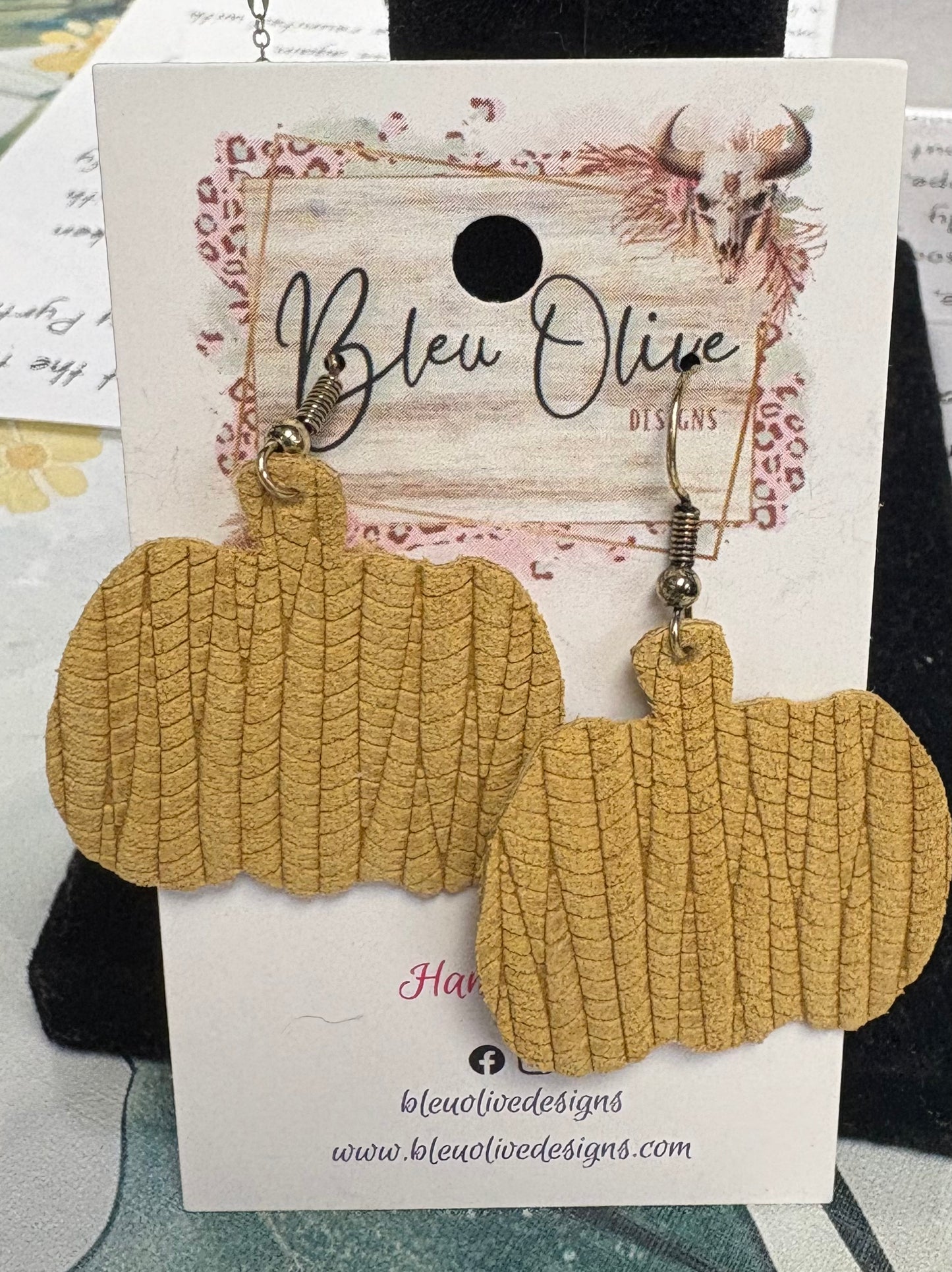 Bleu Olive Fall Earrings
